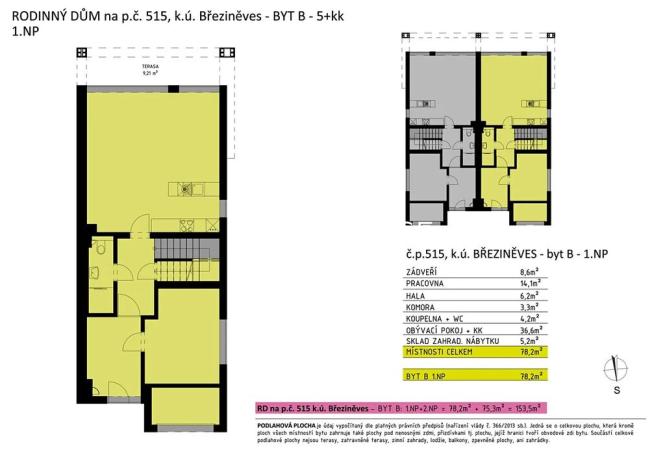 Prodej rodinného domu, Praha - Březiněves, Zvěřinových, 153 m2