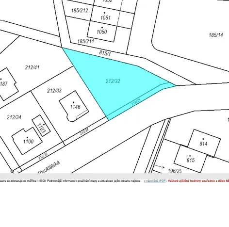 Prodej pozemku pro bydlení, Lány, 589 m2