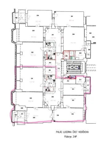 Pronájem kanceláře, Praha - Nové Město, Vodičkova, 250 m2