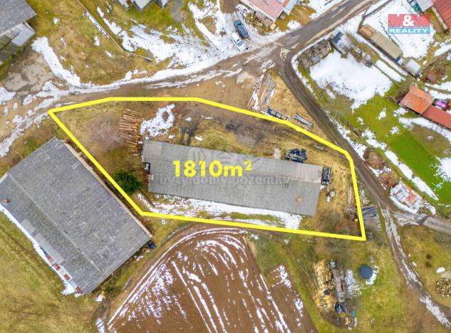 Prodej komerčního pozemku, Nové Město na Moravě - Jiříkovice, 1810 m2