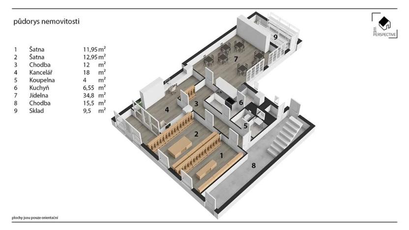 Prodej komerční nemovitosti, Pardubice, Husova, 371 m2
