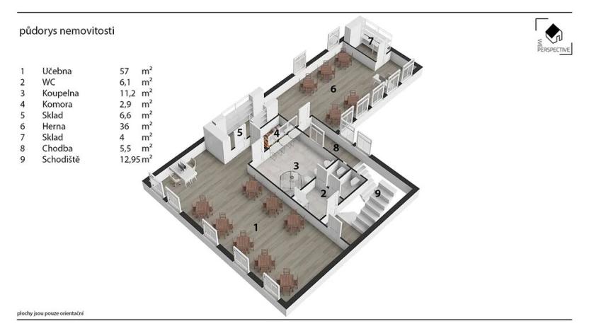 Prodej komerční nemovitosti, Pardubice, Husova, 371 m2