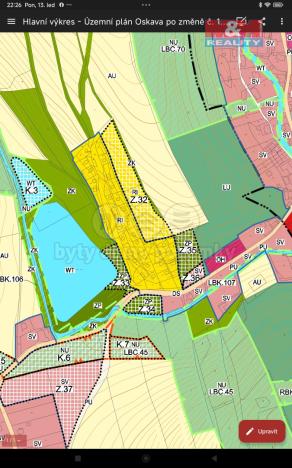 Prodej louky, Oskava - Mostkov, 219 m2