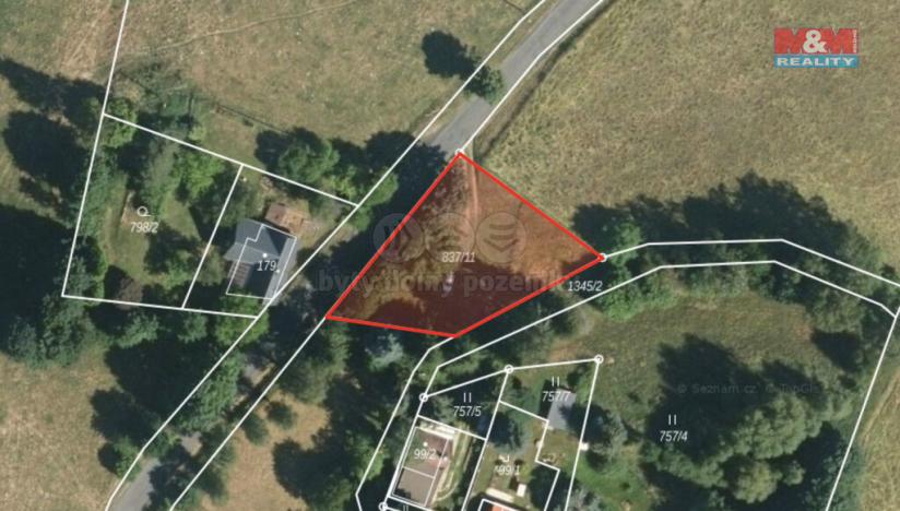 Prodej pozemku pro bydlení, Aš - Vernéřov, 800 m2