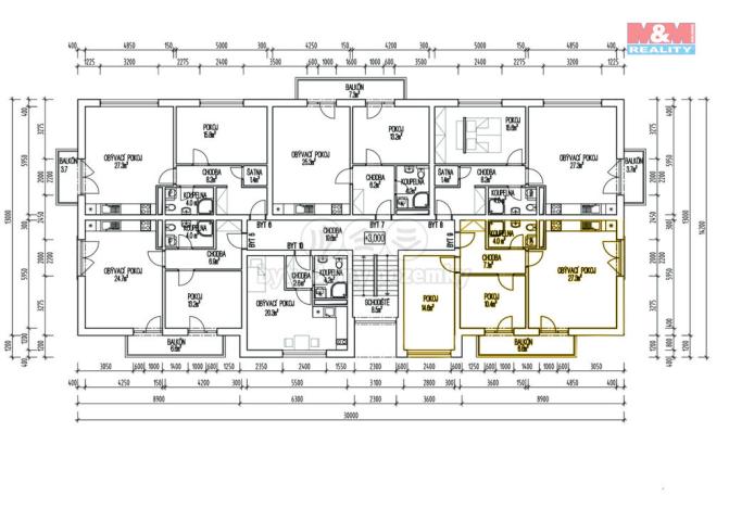Prodej bytu 3+kk, Žleby, 73 m2