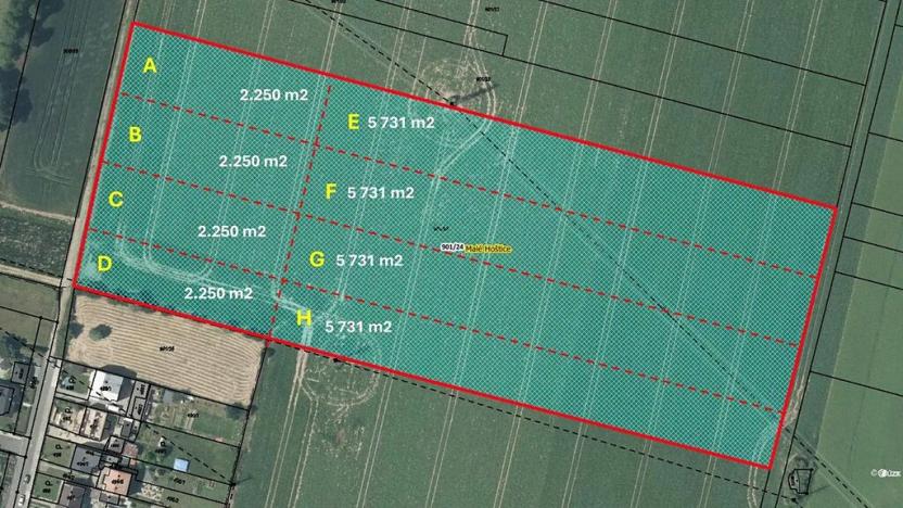 Prodej pozemku, Opava, 2250 m2