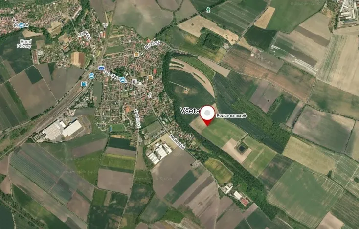 Prodej pole, Všetaty, 16470 m2