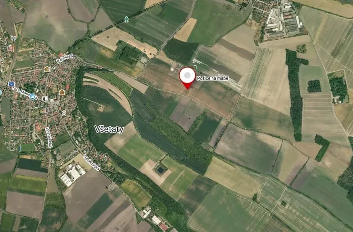Prodej pole, Všetaty, 4469 m2
