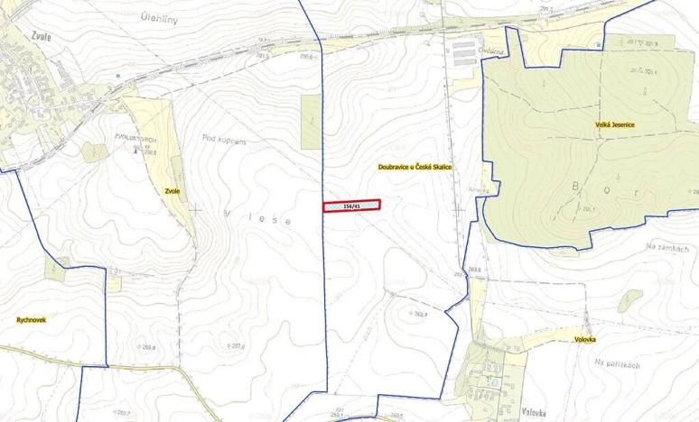 Prodej podílu pole, Rychnovek, 1423 m2