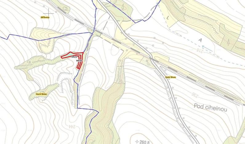 Prodej podílu pozemku, Horní Slivno, 1117 m2