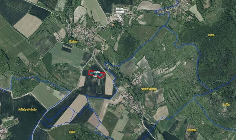 Prodej pole, Vlastislav, 12483 m2