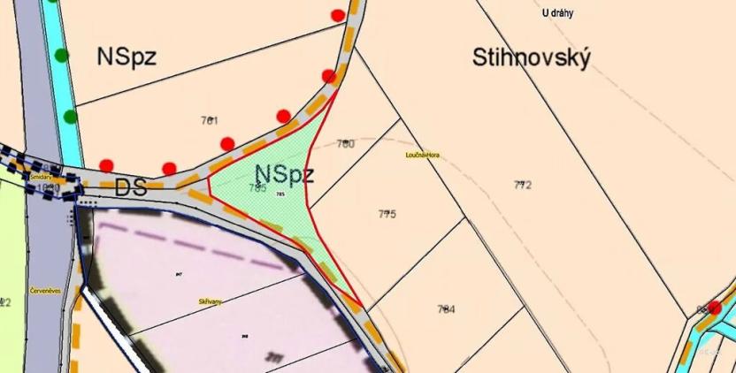 Prodej zahrady, Smidary, 2785 m2