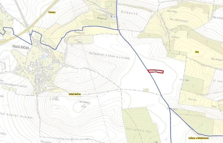 Prodej pole, Uhy, 3741 m2