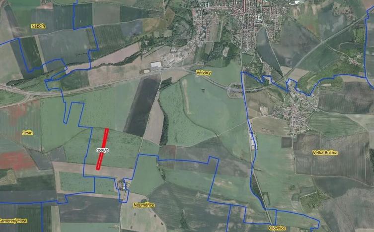 Prodej pole, Velvary, 11433 m2