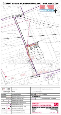 Prodej pozemku pro bydlení, Dub nad Moravou, 1279 m2