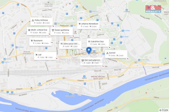 Pronájem skladu, Ústí nad Labem - Krásné Březno, Drážďanská, 195 m2