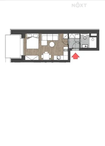 Prodej bytu 1+kk, Čachrov, 27 m2