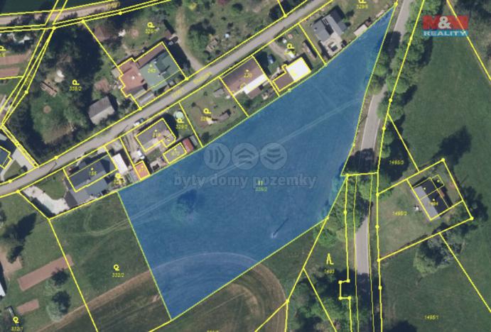 Prodej louky, Hronov - Zbečník, 21280 m2