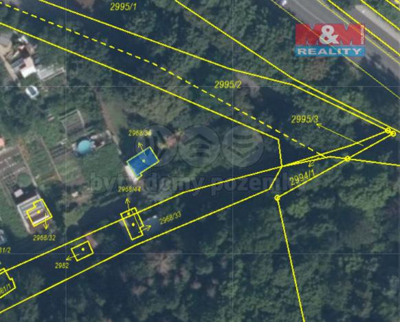 Prodej zahrady, Kadaň, 697 m2