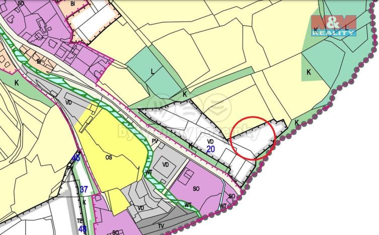 Prodej komerčního pozemku, Kateřinice, 2979 m2