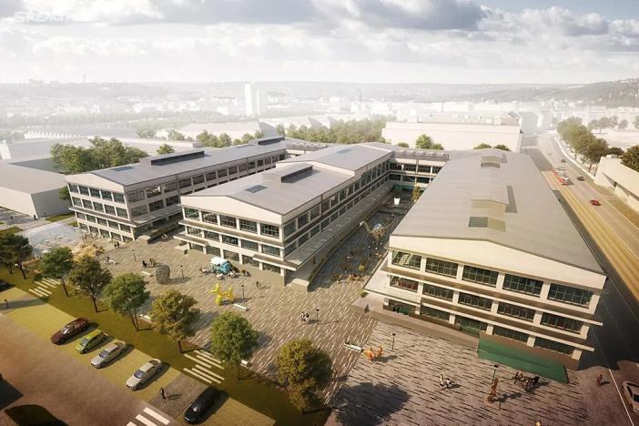 Pronájem kanceláře, Praha - Vysočany, Kolbenova, 244 m2