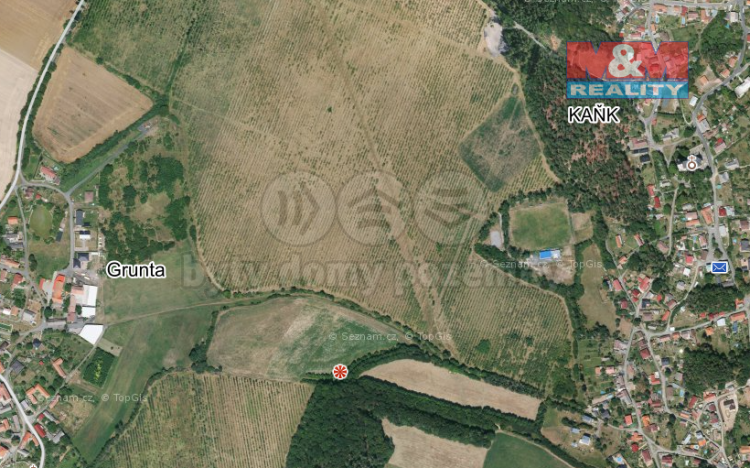 Prodej komerčního pozemku, Kutná Hora - Kaňk, 1275 m2