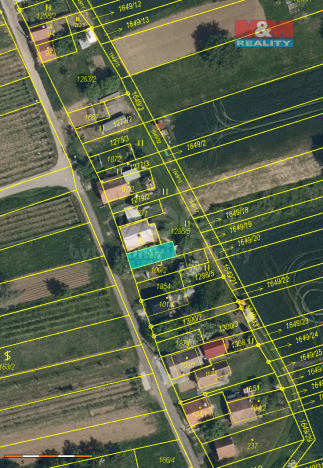 Prodej pozemku, Hýsly, 54 m2