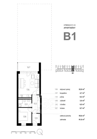 Prodej bytu 2+kk, Staré Město, 147 m2