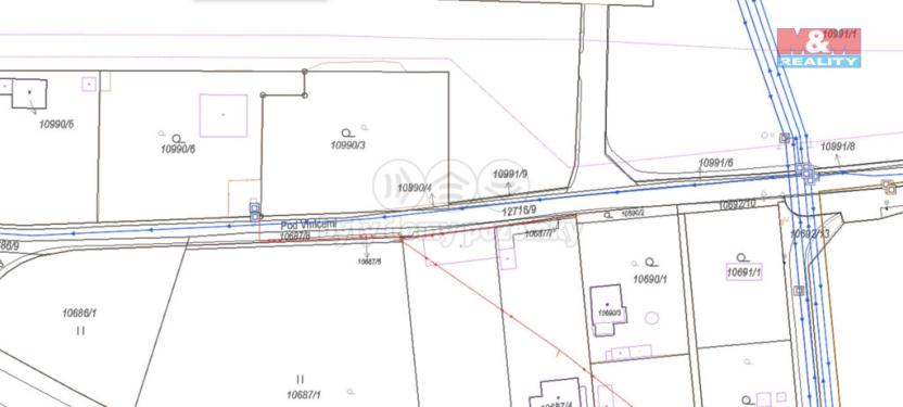 Prodej pozemku pro bydlení, Plzeň, Pod Vinicemi, 500 m2