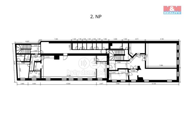 Prodej činžovního domu, České Budějovice - České Budějovice 1, Dr. Stejskala, 1223 m2