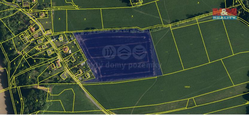 Prodej pole, Kopřivnice - Lubina, 28023 m2