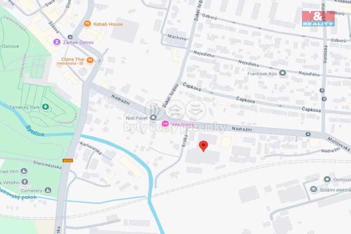 Pronájem obchodního prostoru, Ostrov, Krátká, 370 m2