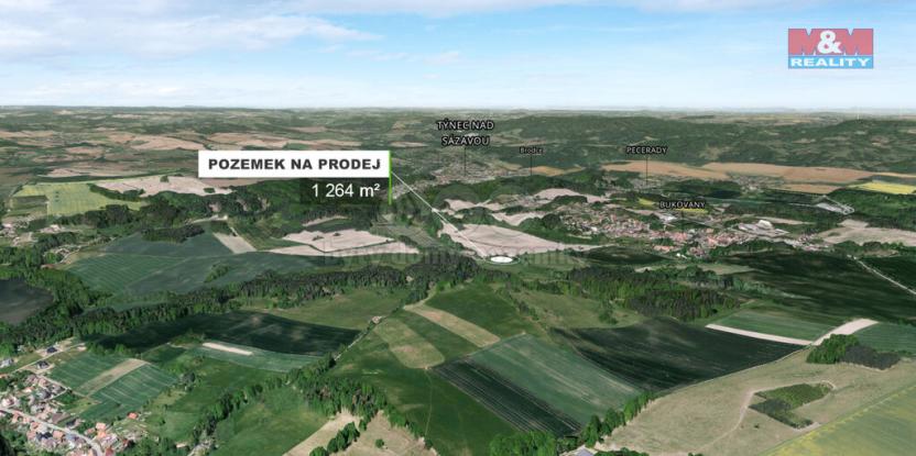 Prodej louky, Bukovany, 1264 m2