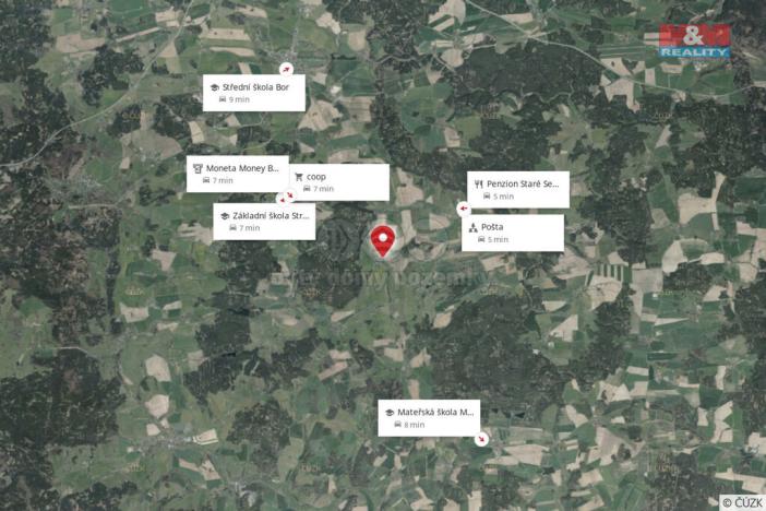 Prodej pozemku pro bydlení, Stráž - Olešná, 1787 m2