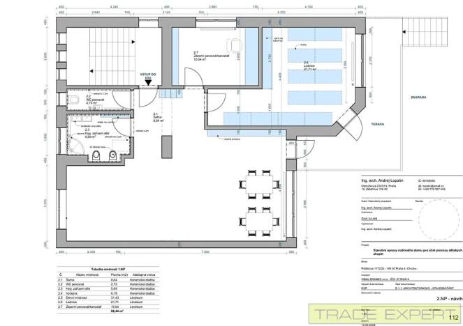 Prodej rodinného domu, Praha - Chodov, Pištěkova, 410 m2