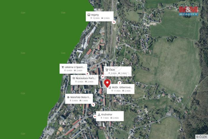 Prodej rodinného domu, Vejprty, náměstí T. G. Masaryka, 650 m2