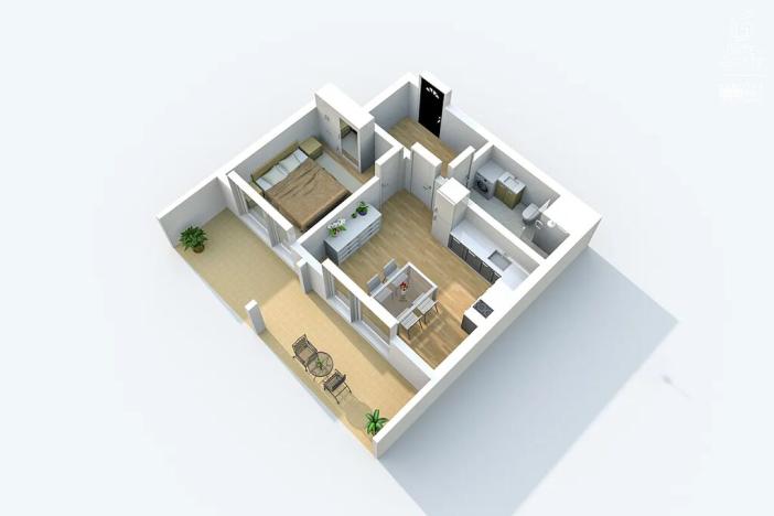 Prodej bytu 2+kk, Všechovice, 38 m2