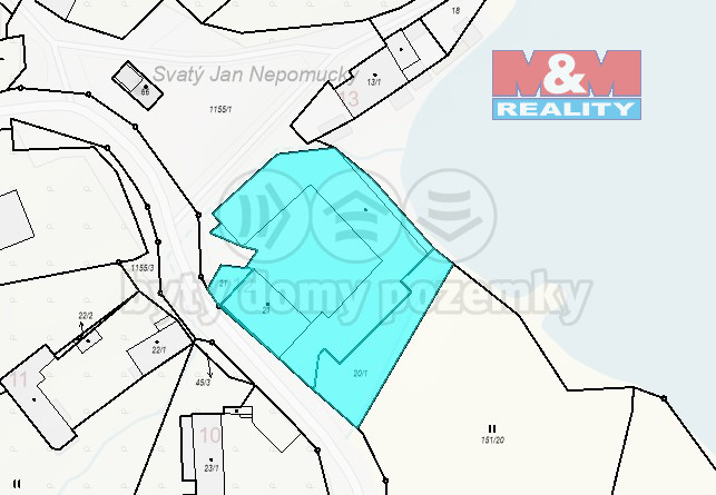 Prodej pozemku pro bydlení, Sedlec-Prčice - Vrchotice, 2006 m2