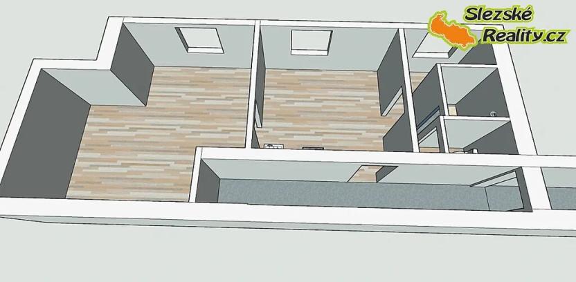 Pronájem bytu 1+1, Ostrava, 50 m2