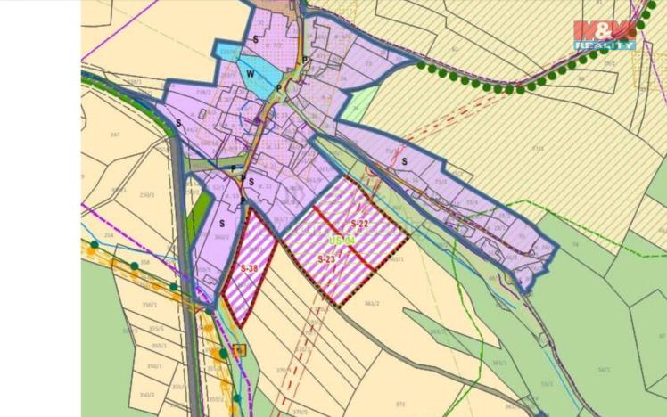 Prodej pozemku pro bydlení, Čížová - Borečnice, 605 m2