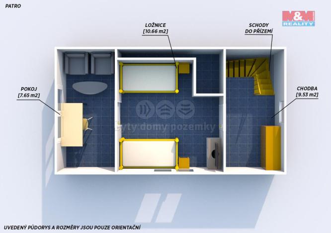 Prodej chaty, Borotice - Čelina, 51 m2