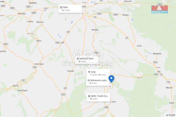 Prodej chaty, Čistá, 16 m2