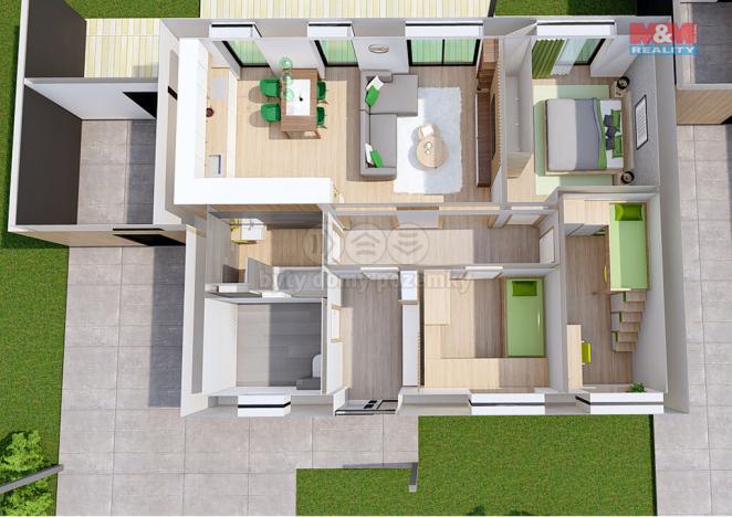 Prodej rodinného domu, Horní Bludovice - Prostřední Bludovice, 79 m2