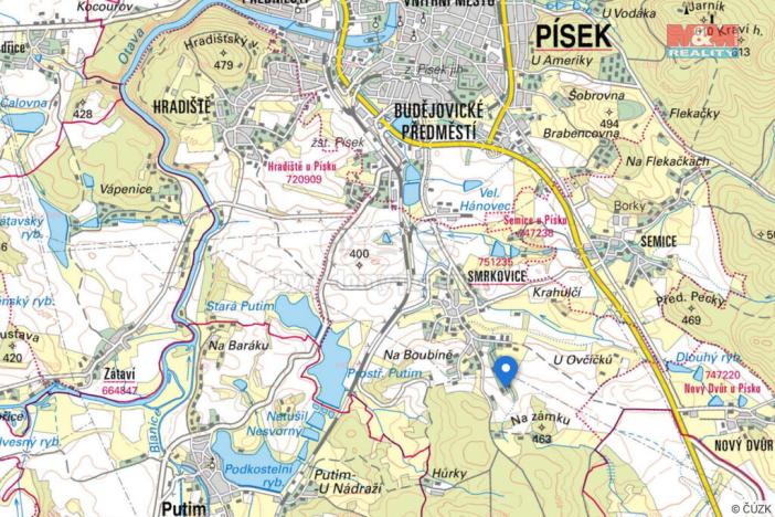 Prodej chaty, Písek - Smrkovice, 45 m2