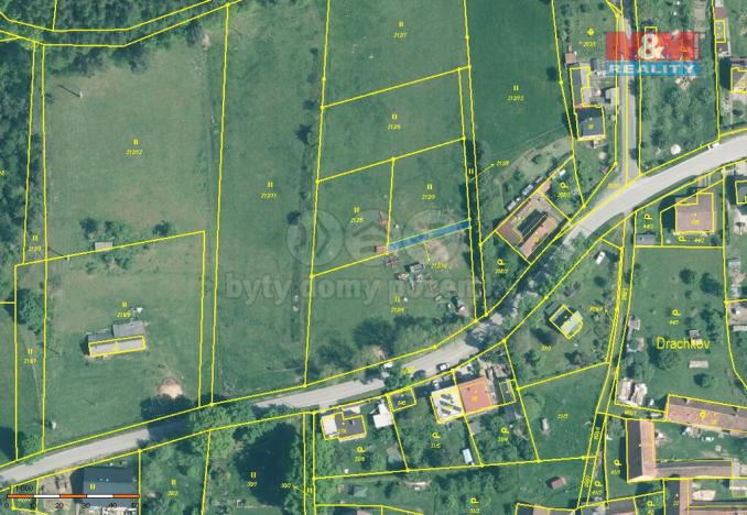 Prodej pozemku pro bydlení, Drachkov, 949 m2