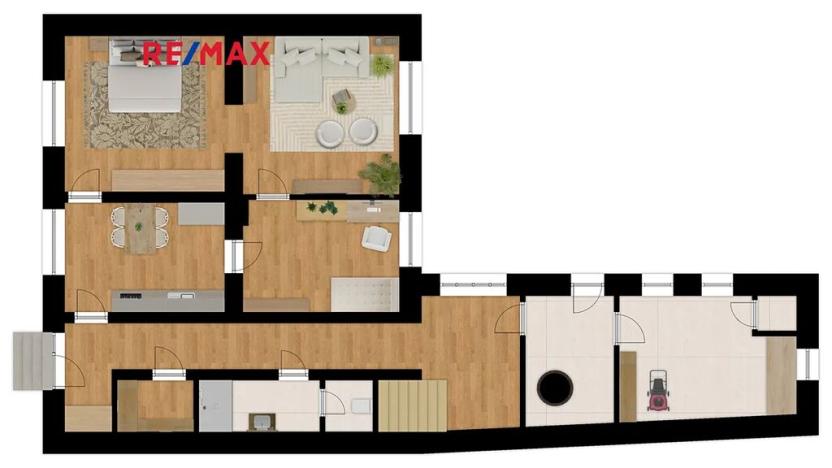 Prodej rodinného domu, Rajhrad, Tovární, 220 m2