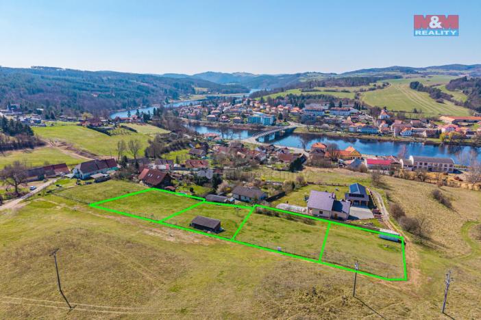 Prodej pozemku pro bydlení, Kamýk nad Vltavou, 1009 m2