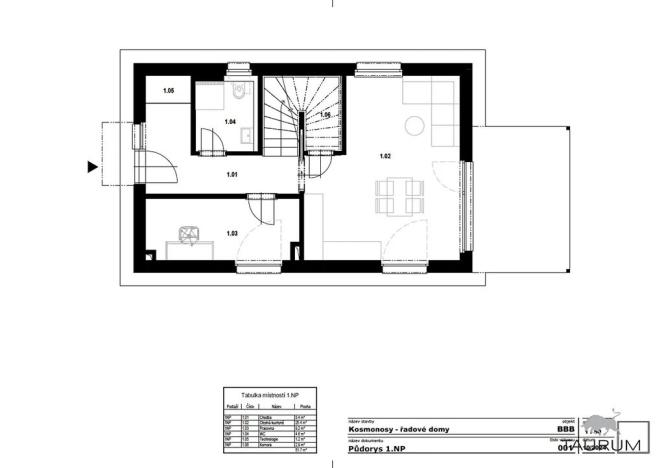 Prodej rodinného domu, Kosmonosy, 105 m2