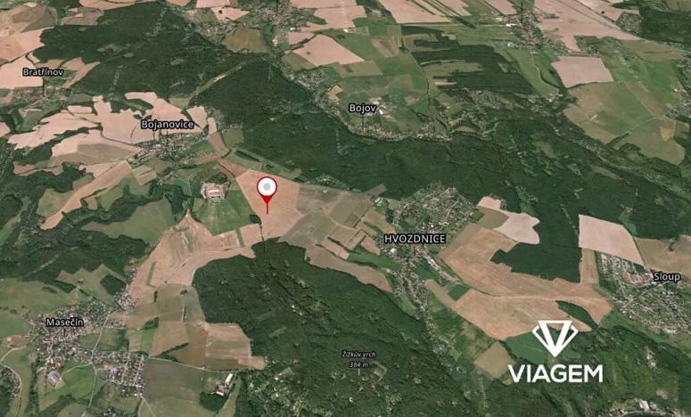 Prodej podílu pole, Hvozdnice, 3034 m2