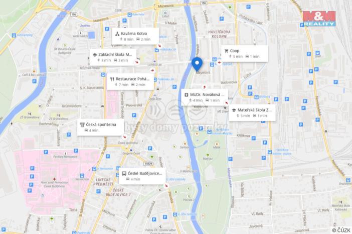 Prodej ubytování, České Budějovice - České Budějovice 6, Mayerova, 434 m2